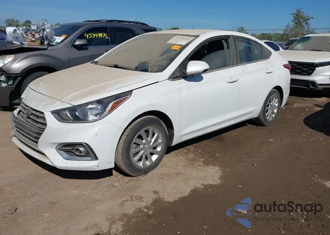 2022 Hyundai Accent Sel z USA, uszkodzony, nr VIN 3KPC24A63NE178694